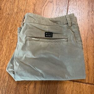Billabong Men's Olive Chinos